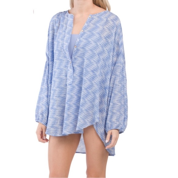 Free People Bloom For You Shirt Button Down - Picture 5 of 9